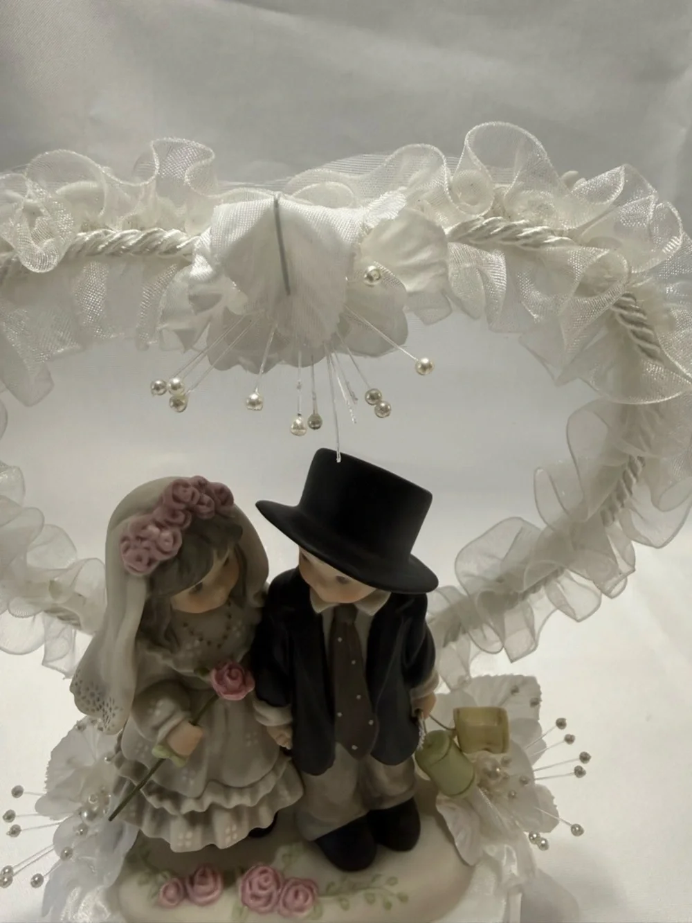 Vintage Wedding Cake Topper
